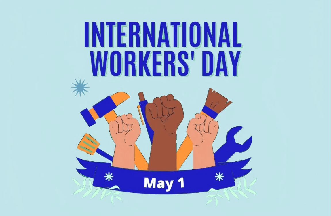 Alles Gute zum Internationalen Arbeitertag!