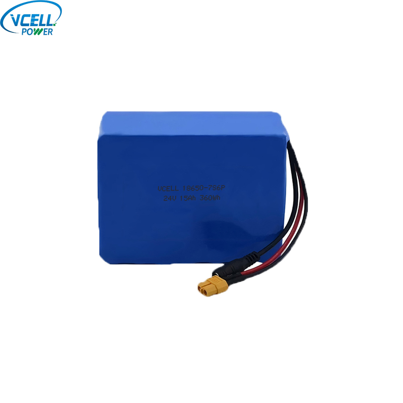 24V 15Ah Ebike Lithium-Ionen-Akku