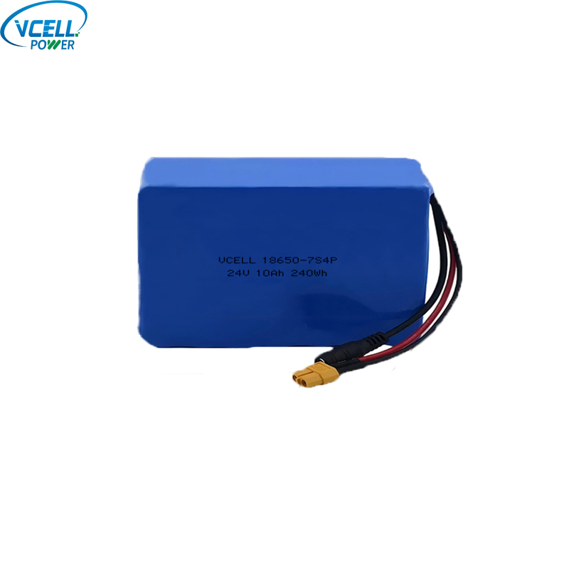 24V 10Ah Lithium Ion Battery Pack